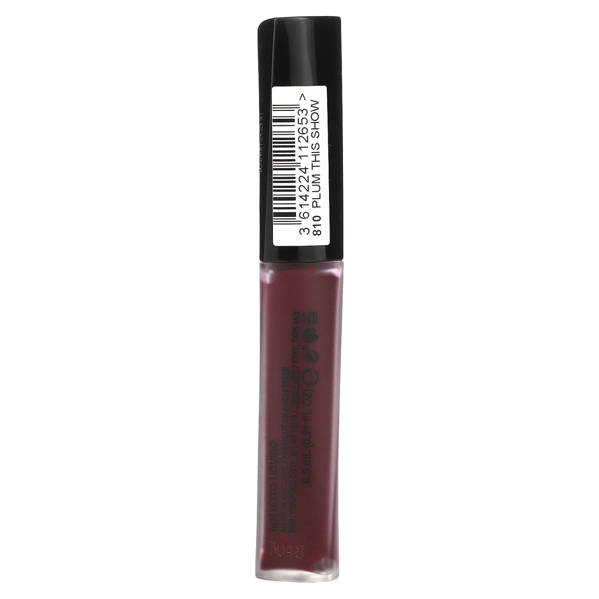 Rimmel London, Stay Matte, Liquid Lip Colour, 810 Plum This Show, 0.21 fl oz (6.5 ml) - Supply Center USA