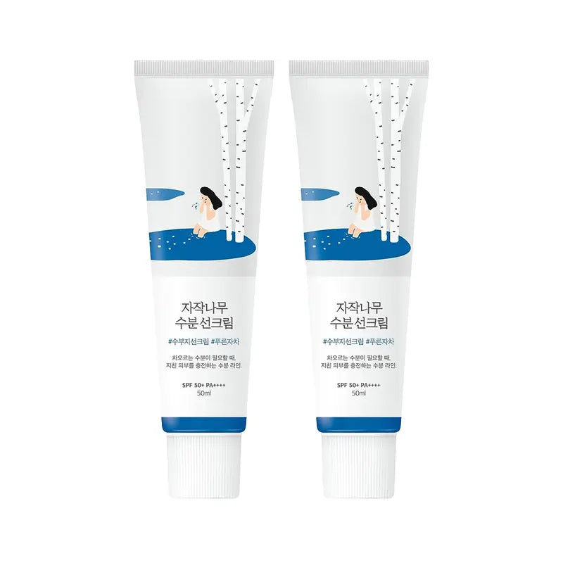 Round Lab - Birch Juice Moisturizing Sun Cream SPF50+/PA++++ 50Ml - Supply Center USA