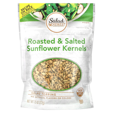 Salad Pizazz!, Roasted & Salted Sunflower Kernels, Salad Topping, 7.5 oz (213 g) - Supply Center USA