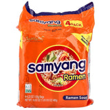 Samyang, Ramen Soup, 4 Packs, 4.23 oz (120 g) Each - Supply Center USA