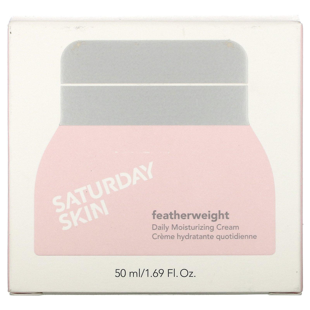 Saturday Skin, Featherweight, Daily Moisturizing Cream, 1.69 fl oz (50 ml) - Supply Center USA