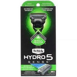 Schick, Hydro 5 Sense, Sensitive, 1 Razor, 2 Cartridges - Supply Center USA