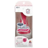 Schick, Intuition Razor, Island Berry, 4 Blades - Supply Center USA