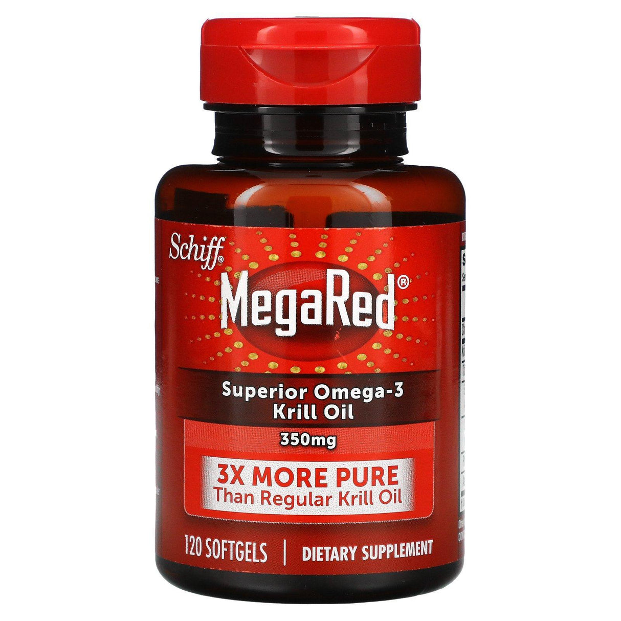 Schiff, MegaRed, Superior Omega-3 Krill Oil, 350 mg, 120 Softgels - Supply Center USA