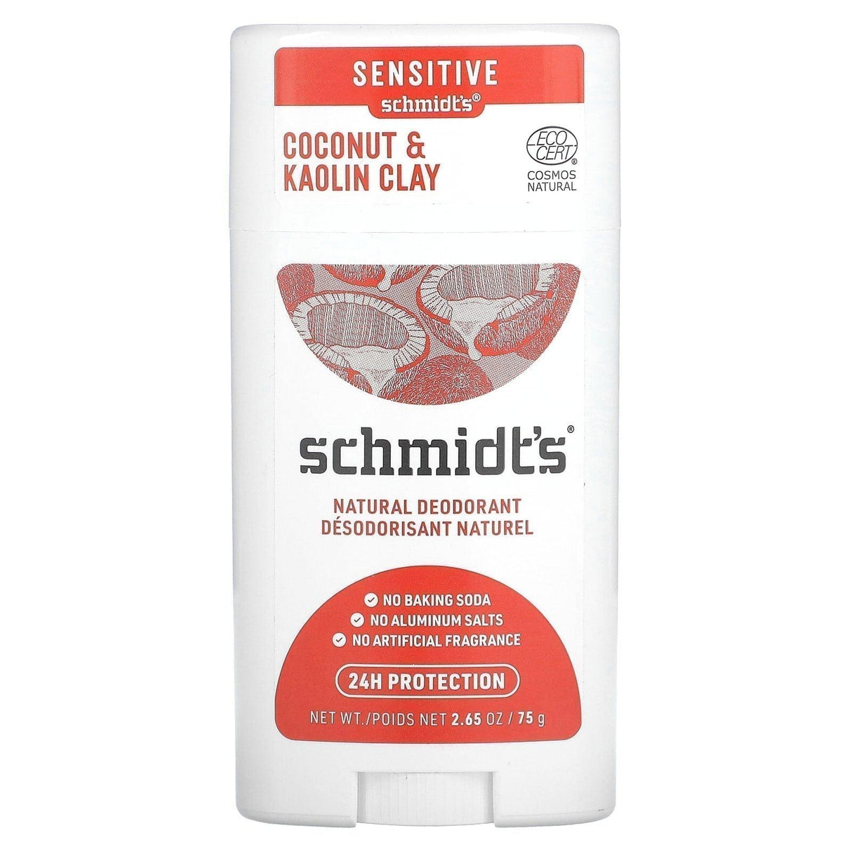 Schmidt's, Natural Deodorant, Lavender & Sage, 2.65 oz (75 g) - Supply Center USA