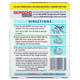 SeaBond, Denture Adhesive Seals, Original, 15 Lowers - Supply Center USA