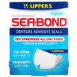 SeaBond, Denture Adhesive Seals, Original, 15 Uppers - Supply Center USA