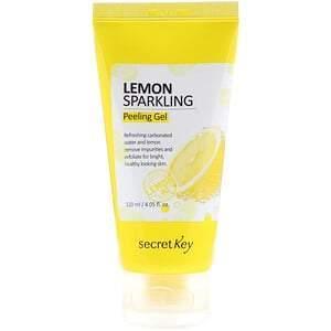 Secret Key, Lemon Sparkling Peeling Gel, 4.05 fl oz (120 ml) - Supply Center USA