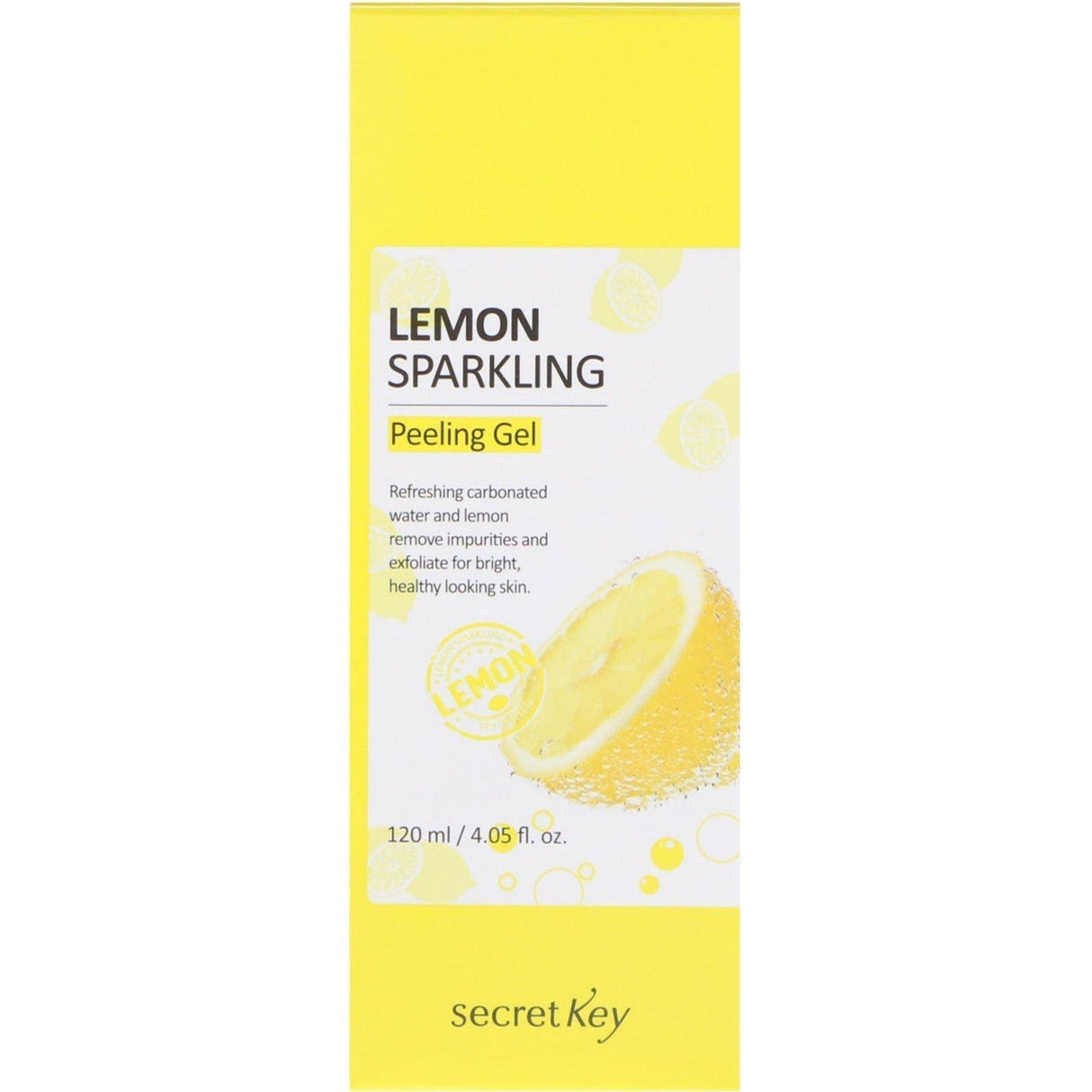 Secret Key, Lemon Sparkling Peeling Gel, 4.05 fl oz (120 ml) - Supply Center USA