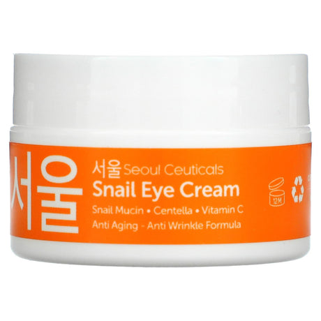 SeoulCeuticals, Snail Eye Cream, 0.5 fl oz (15 ml) - Supply Center USA