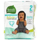 Seventh Generation, Sensitive Protection Diapers, Size 2, 12 - 18 lbs, 31 Diapers - Supply Center USA