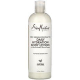 SheaMoisture, 100% Virgin Coconut Oil, Daily Hydration Body Lotion, 13 fl oz (384 ml) - Supply Center USA