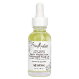 SheaMoisture, 100% Virgin Coconut Oil, Daily Hydration Overnight Face Oil, 1 fl oz (29 ml) - Supply Center USA
