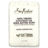 SheaMoisture, 100% Virgin Coconut Oil Shea Butter Soap, 8 oz (230 g) - Supply Center USA