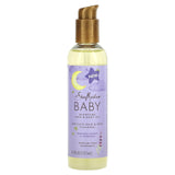 SheaMoisture, Baby, Nighttime Hair & Body Oil, Manuka Honey & Lavender, 4.1 fl oz (121 ml) - Supply Center USA