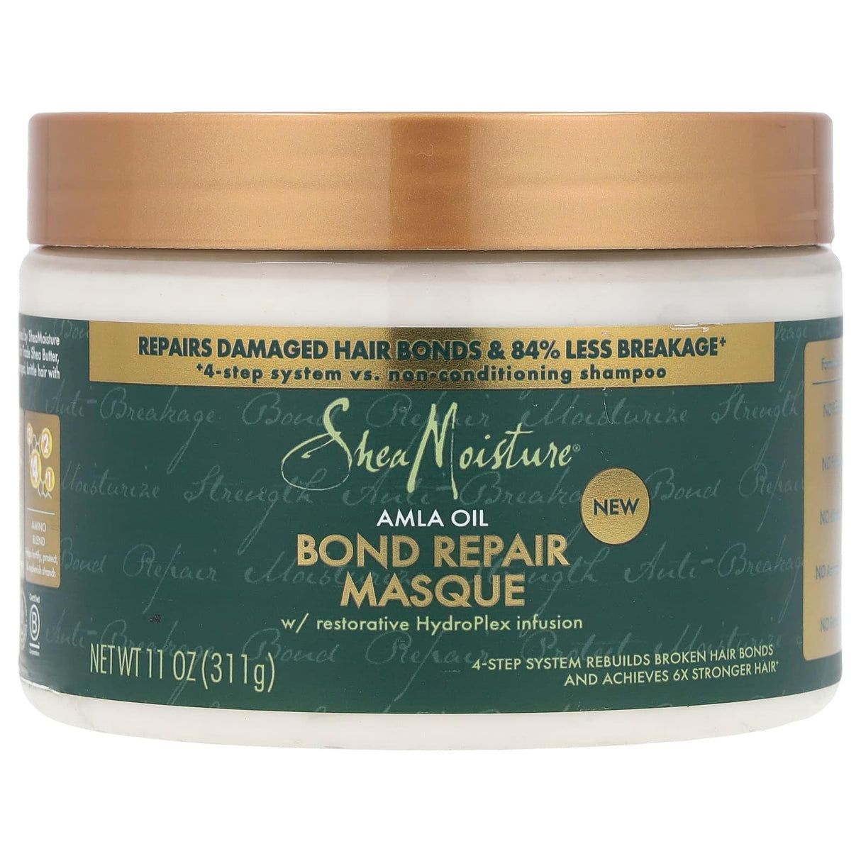 SheaMoisture, Bond Repair Masque, Amla Oil, 11 oz (311 g) - Supply Center USA