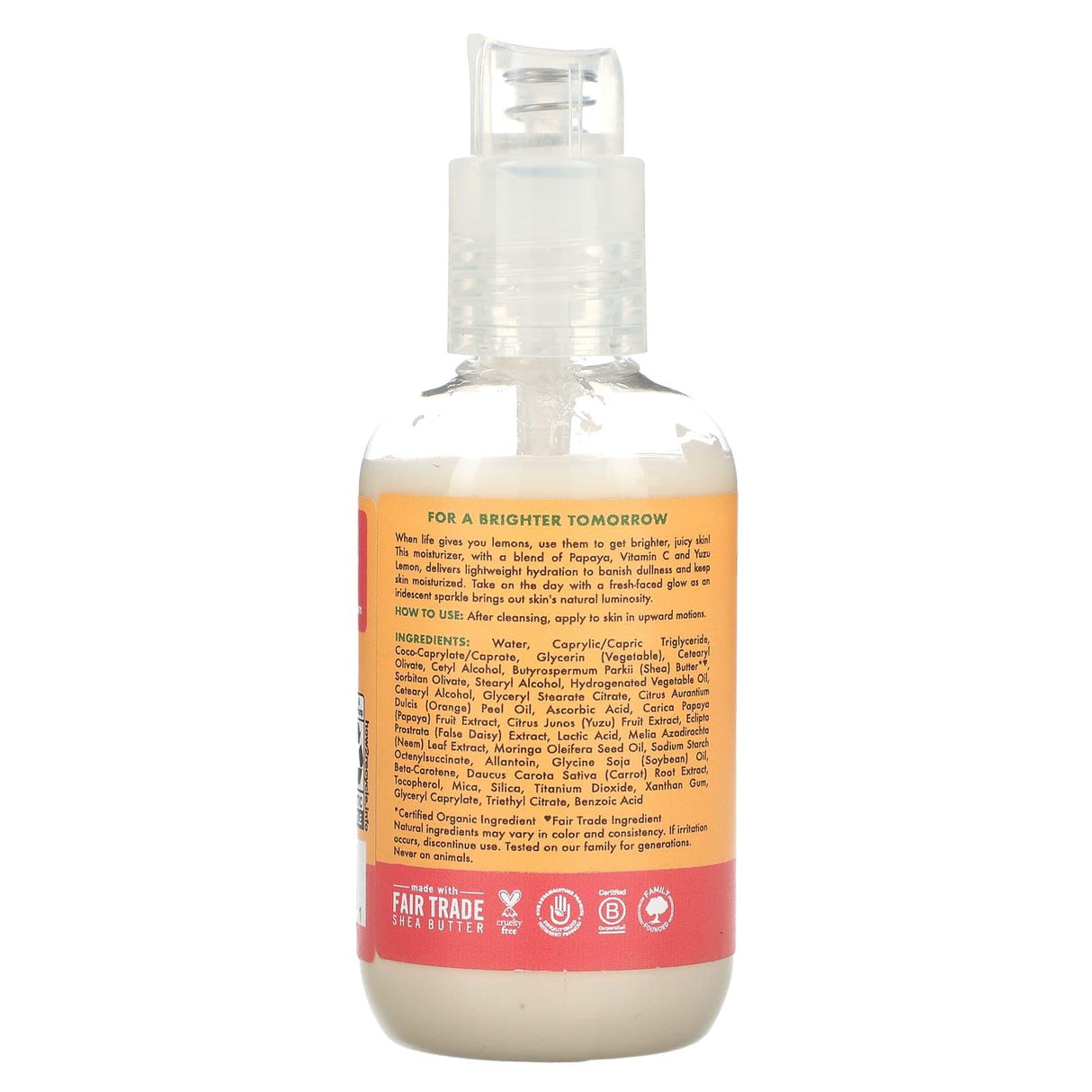SheaMoisture, Brighter Days Ahead Moisturizer, 3.2 fl oz (95 ml) - Supply Center USA