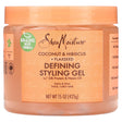 SheaMoisture, Defining Styling Gel, Coconut & Hibiscus + Flaxseed, 15 oz (425 g) - Supply Center USA
