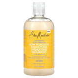 SheaMoisture, Grapeseed Oil & Tea Tree Oils, Low Porosity Weightless Hydrating Shampoo, 13 fl oz (384 ml) - Supply Center USA