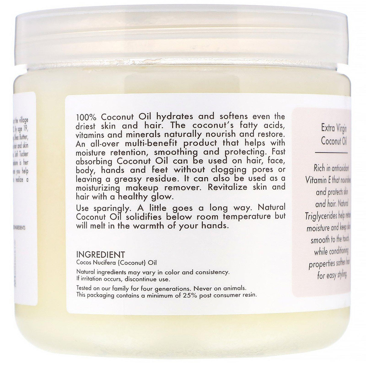 SheaMoisture, Head-To-Toe Nourishing Hydration, 100% Extra Virgin Coconut Oil, 15 fl oz (444 ml) - Supply Center USA