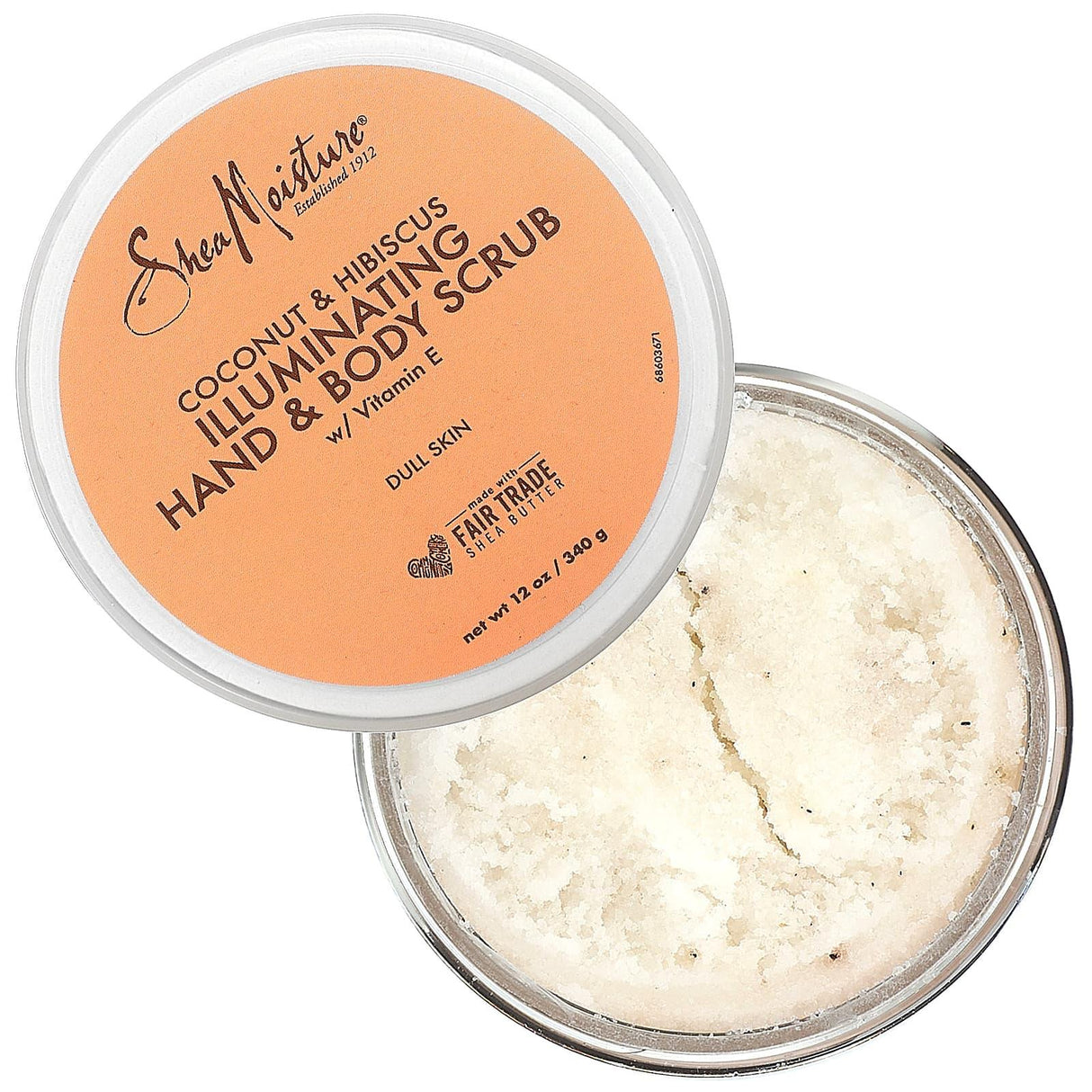 SheaMoisture, Illuminating Hand & Body Scrub, Coconut & Hibiscus, 12 oz (340 g) - Supply Center USA