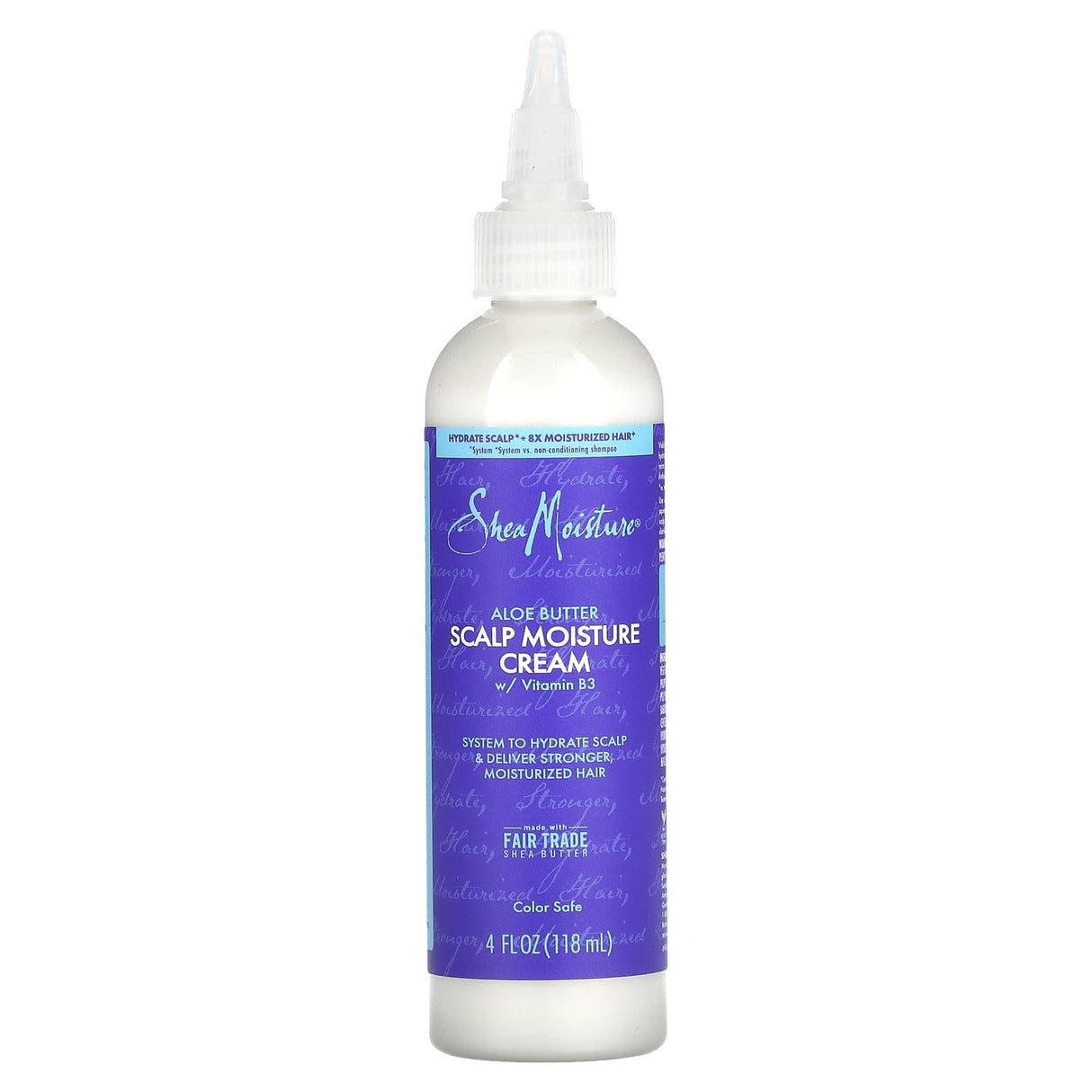 SheaMoisture, Scalp Moisture Cream, Aloe Butter, 4 fl oz (118 ml) - Supply Center USA