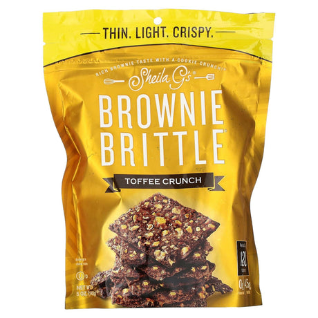 Sheila G's, Brownie Brittle, Toffee Crunch, 5 oz (142 g) - Supply Center USA