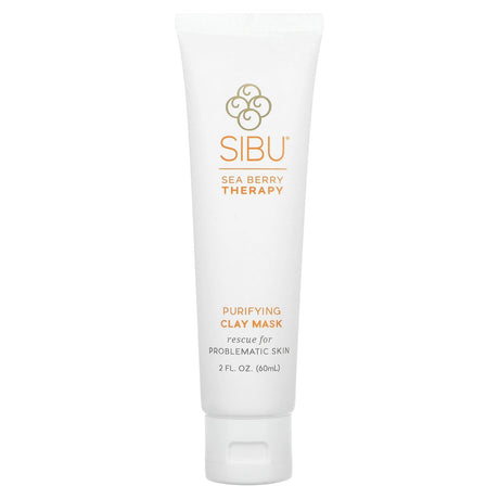 Sibu Beauty, Sea Berry Therapy, Purifying Clay Mask, 2 fl oz (60 ml) - Supply Center USA