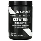 Sierra Fit, Micronized Creatine Powder, Unflavored, 16 oz (454 g) - Supply Center USA