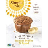 Simple Mills, Naturally Gluten-Free, Almond Flour Mix, Banana Muffin & Bread, 9 oz (255 g) - Supply Center USA