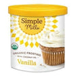 Simple Mills, Organic Frosting with Coconut Oil, Vanilla, 10 oz (283 g) - Supply Center USA