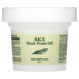 SKINFOOD, Rice Mask Wash Off , 4.23 oz (120 g) - Supply Center USA
