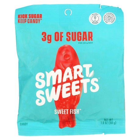 SmartSweets, Sweet Fish, Berry, 1.8 oz (50 g) - Supply Center USA