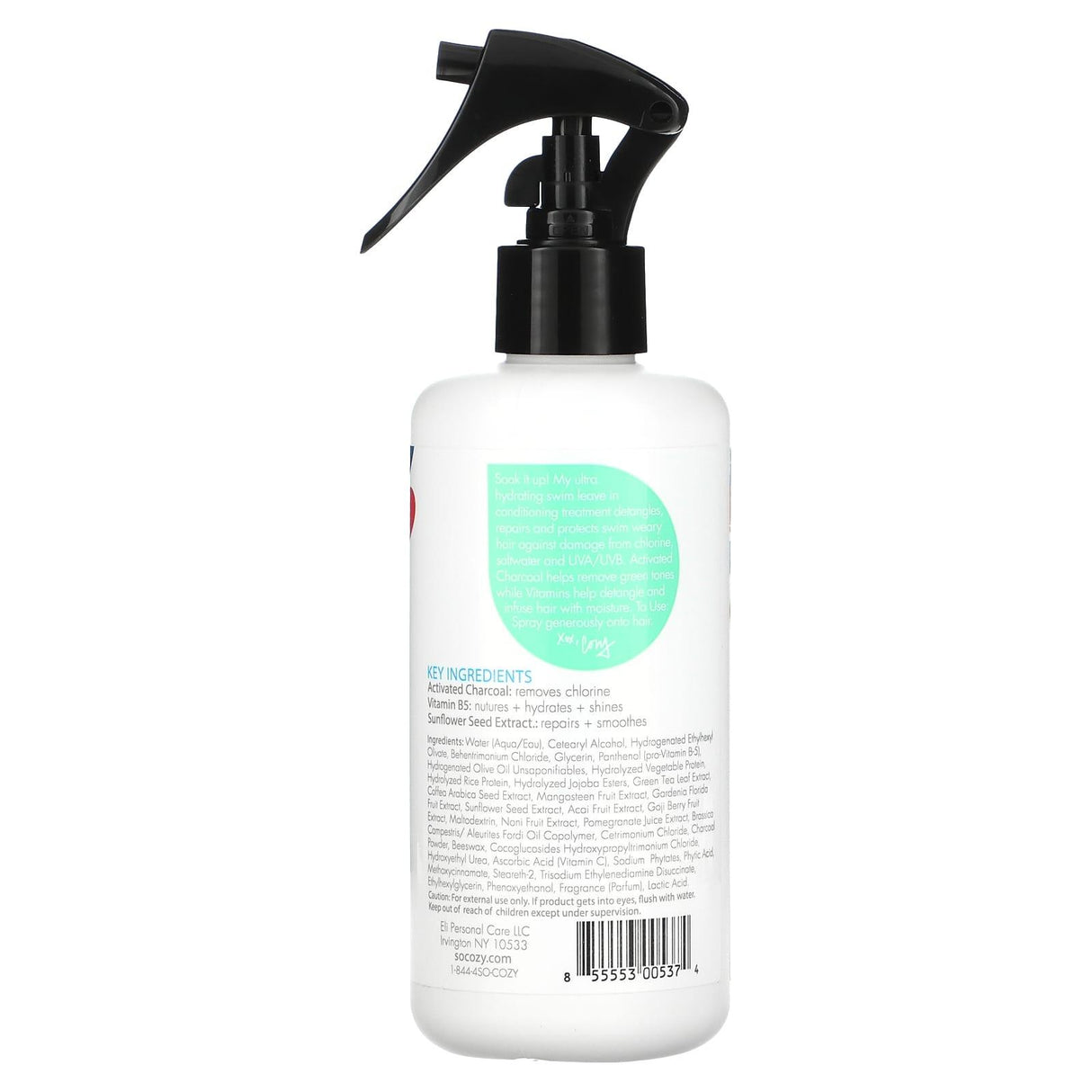 SoCozy, Kids, Swim Leave-in Conditioning Treatment, 8 fl oz (237 ml) - Supply Center USA