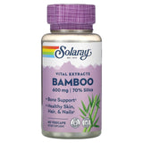 Solaray, Bamboo Vital Extract, 600 mg, 60 VegCaps - Supply Center USA