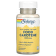 Solaray, Food Carotene, 500 mcg , 30 Capsules - Supply Center USA