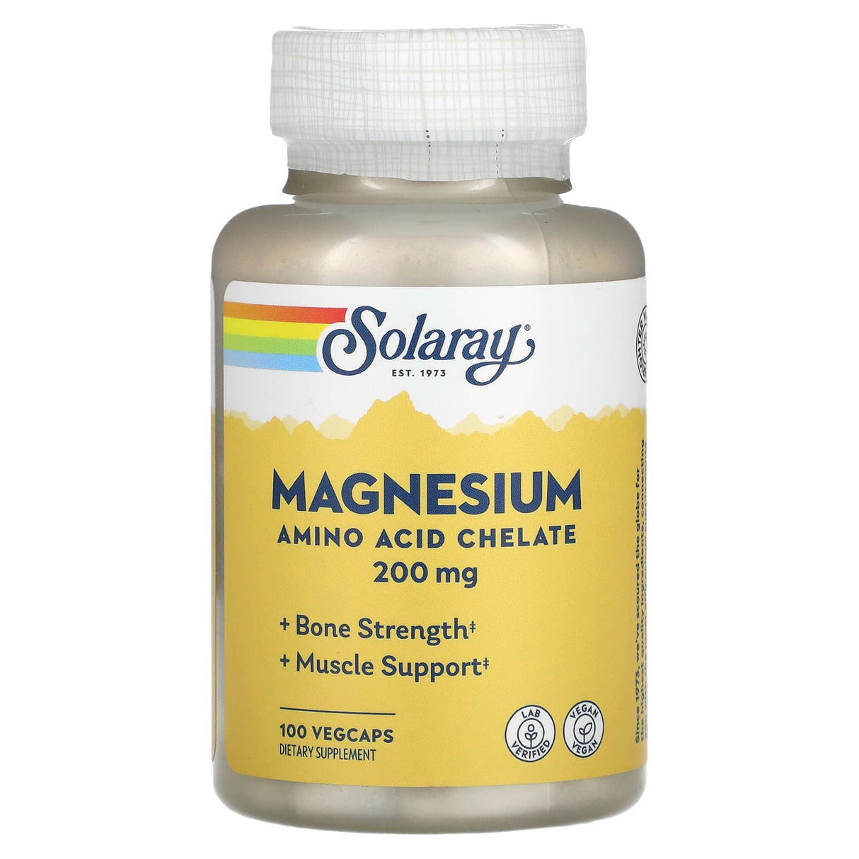 Solaray, Magnesium, 200 mg, 100 VegCaps - Supply Center USA