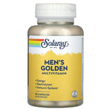 Solaray, Men's Golden Multivitamin, 90 Capsules - Supply Center USA