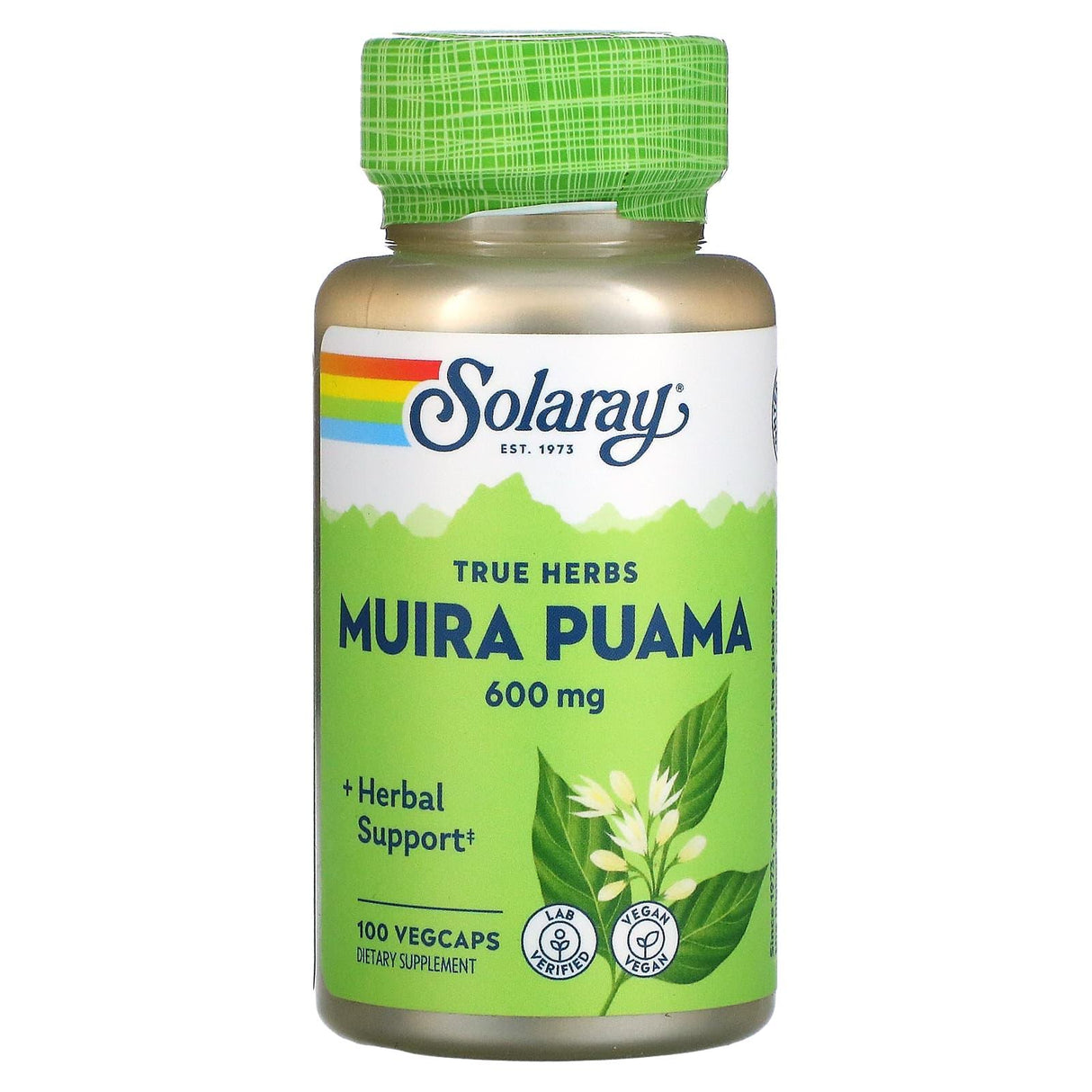 Solaray, Muira Puama, 300 mg, 100 VegCaps - Supply Center USA