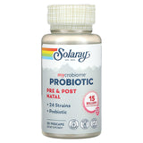 Solaray, Mycrobiome Probiotic, Pre & Post Natal, 15 Billion, 30 VegCaps - Supply Center USA