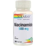 Solaray, Niacinamide, 500 mg, 100 VegCaps - Supply Center USA