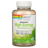 Solaray, Once Daily, High Energy Multivitamin, Timed Release, 120 VegCaps - Supply Center USA