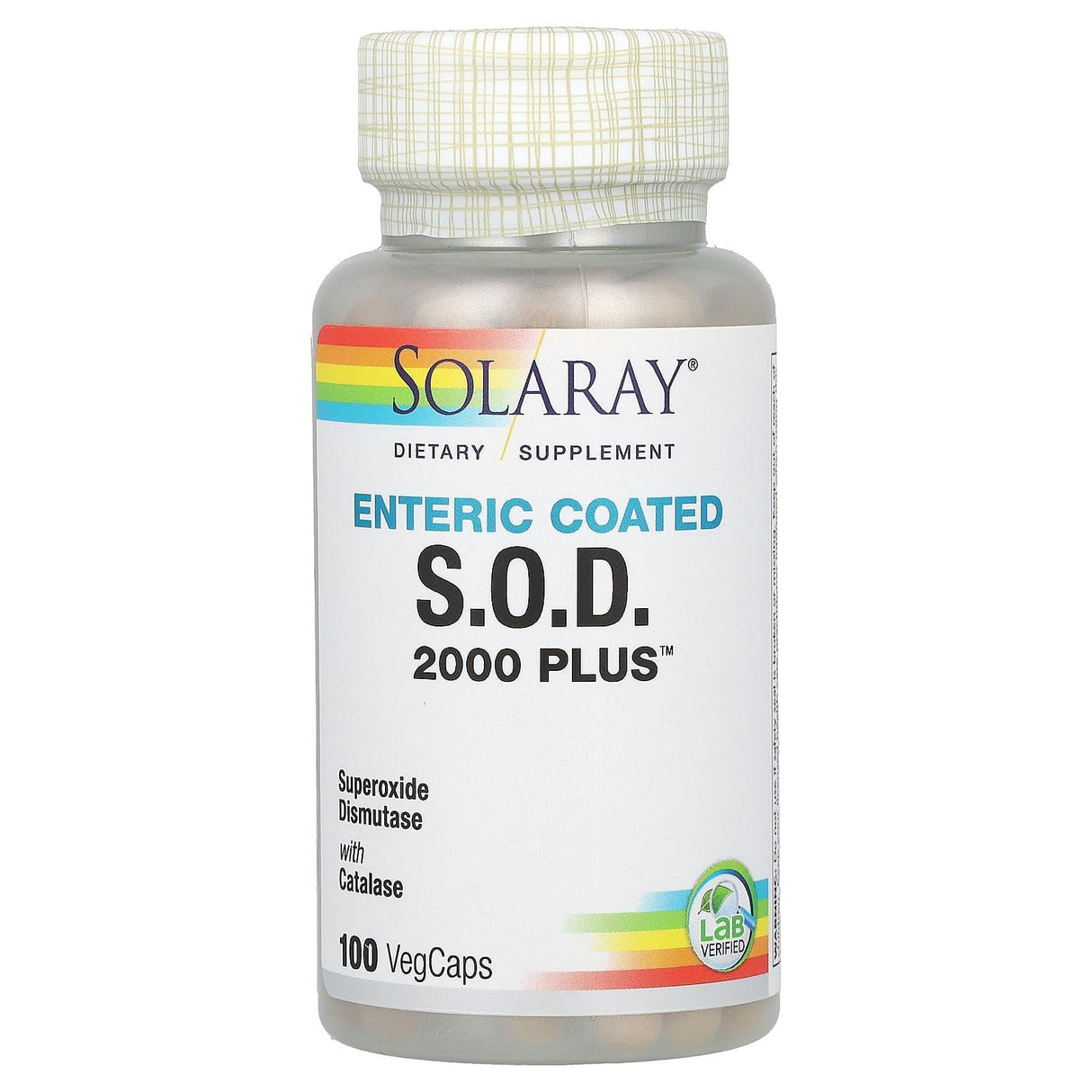 Solaray, S.O.D. 2000 Plus, 100 VegCaps - Supply Center USA