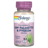 Solaray, Saw Palmetto & Pygeum with Zinc, 120 VegCaps - Supply Center USA