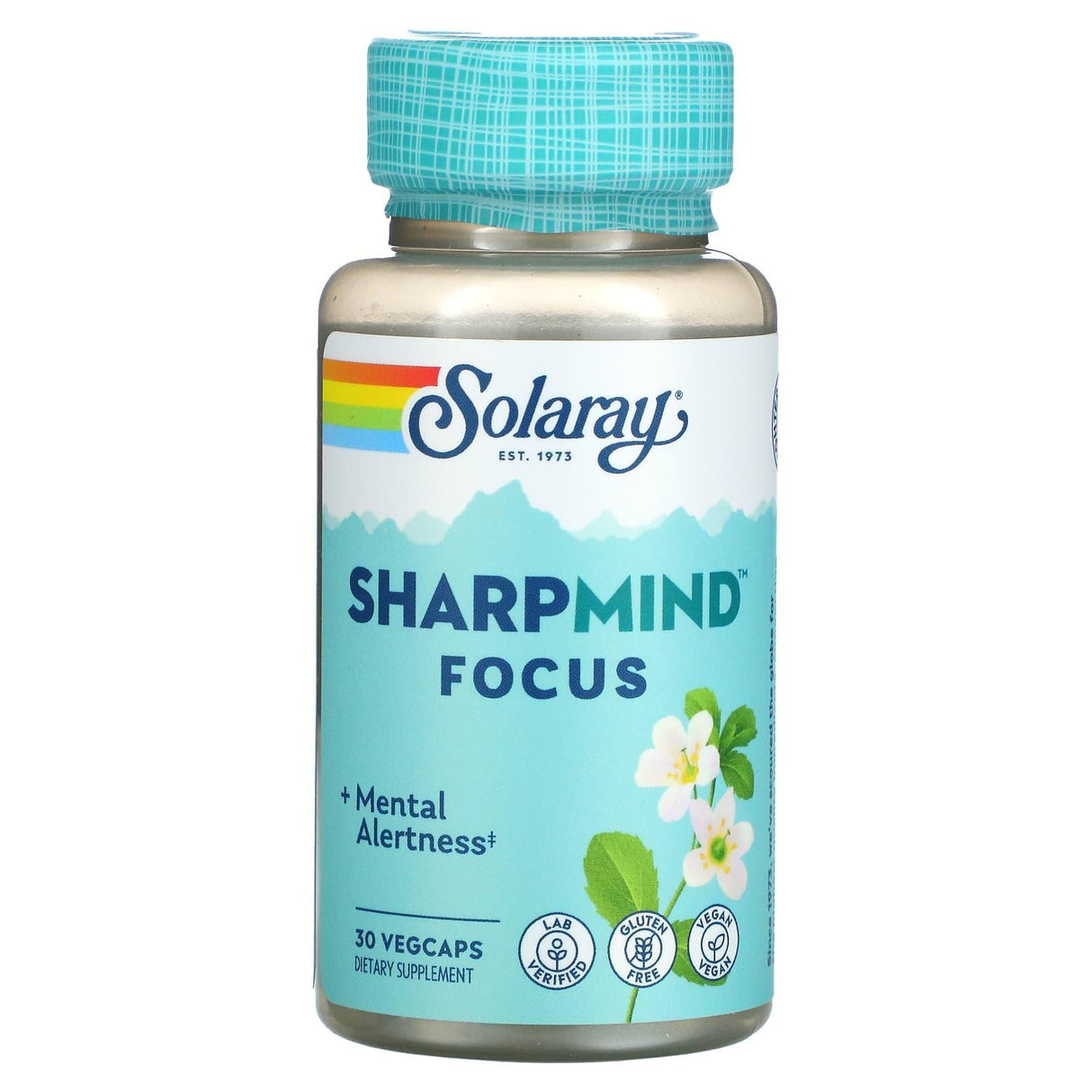 Solaray, SharpMind Focus, 30 Vegcaps - Supply Center USA