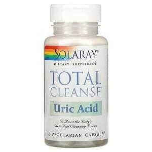 Solaray, Total Cleanse, Uric Acid, 60 Vegetarian Capsules - Supply Center USA