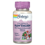 Solaray, Vital Extracts Hawthorn, 600 mg, 30 VegCaps - Supply Center USA