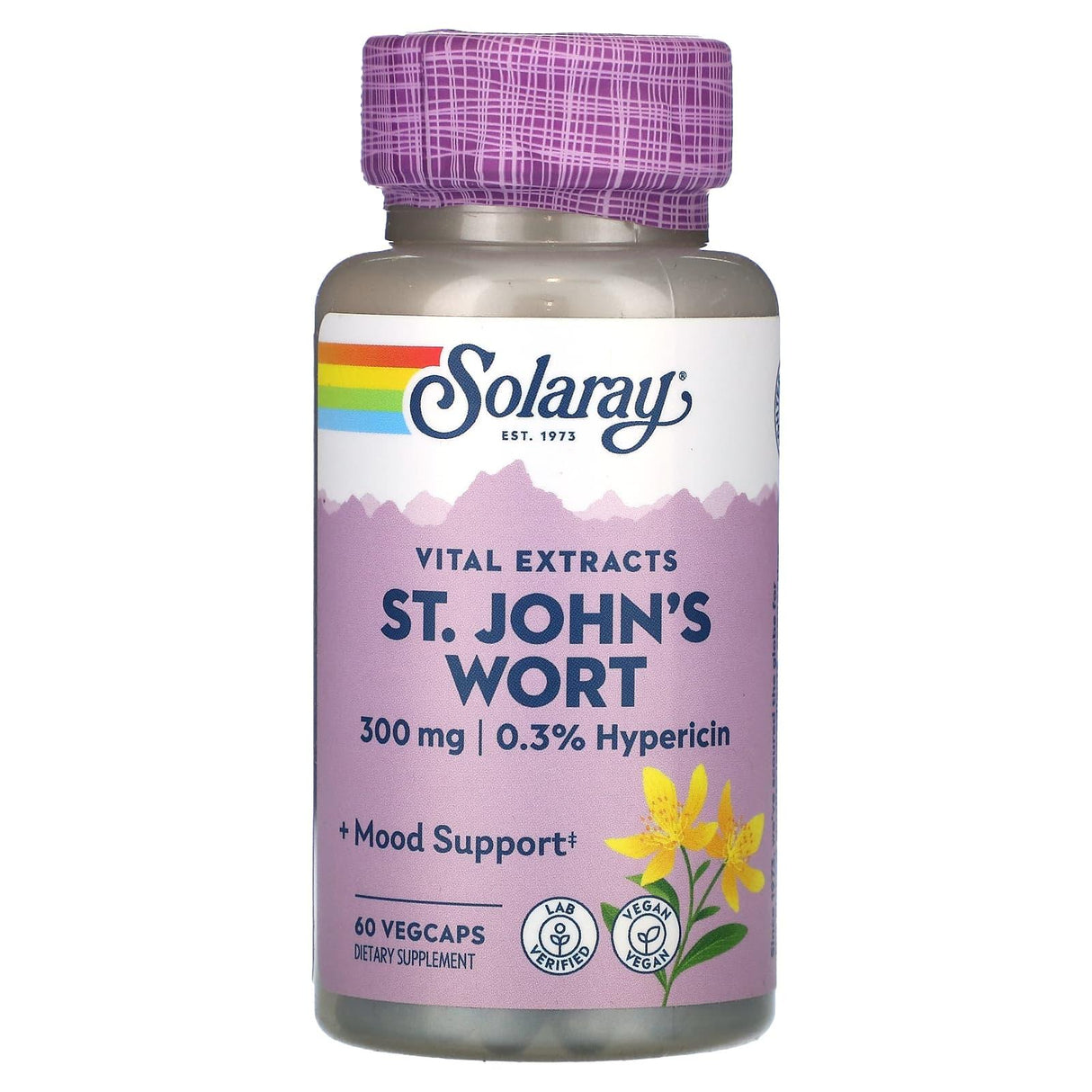Solaray, Vital Extracts, St. John's Wort, 300 mg, 60 VegCaps - Supply Center USA