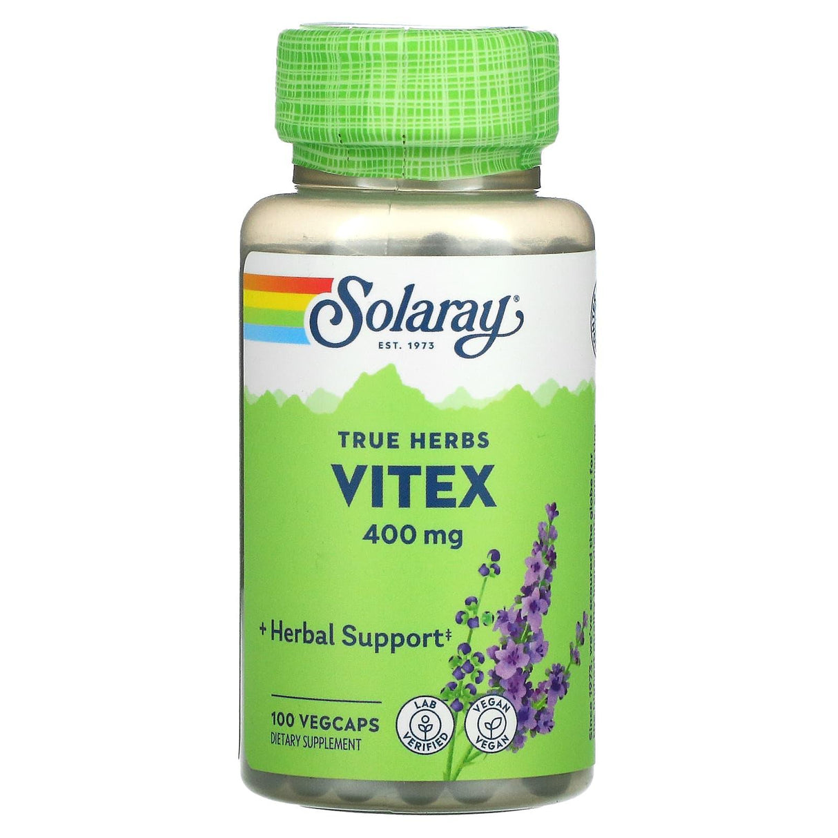 Solaray, Vitex, 400 mg, 100 VegCaps - Supply Center USA