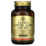 Solgar, Alpha Lipoic Acid, 600 mg, 50 Tablets - Supply Center USA